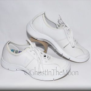 DANSKO White Genuine Leather Professional Nurse Shoes Sneakers 37